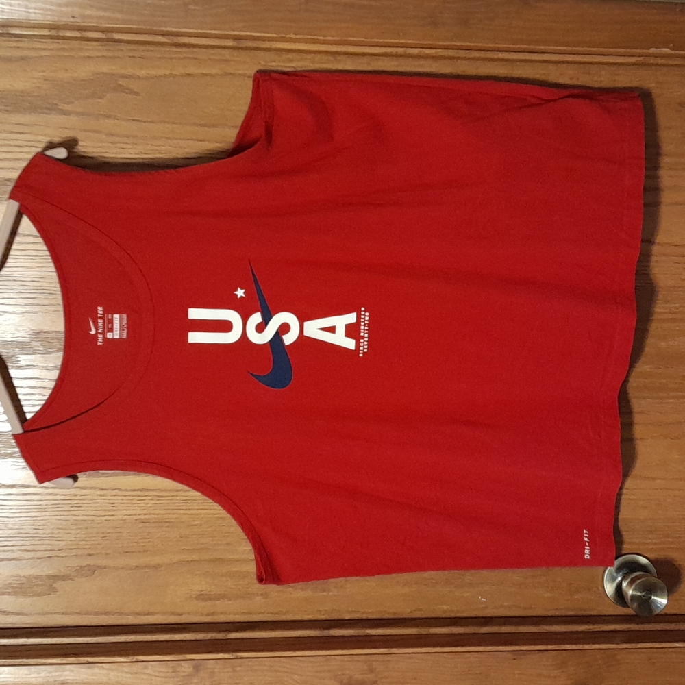 Red Nike Tank Top